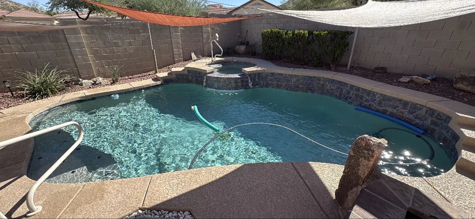 Calcium Buildup on San Tan Valley Spas & Water Features